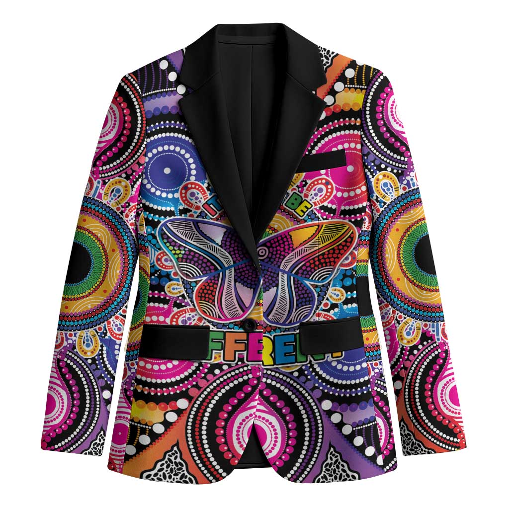 Australia Indigenous Autism Awareness Blazer Its Okay To Be Different
