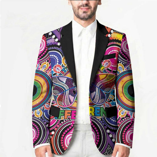 Australia Indigenous Autism Awareness Blazer Its Okay To Be Different