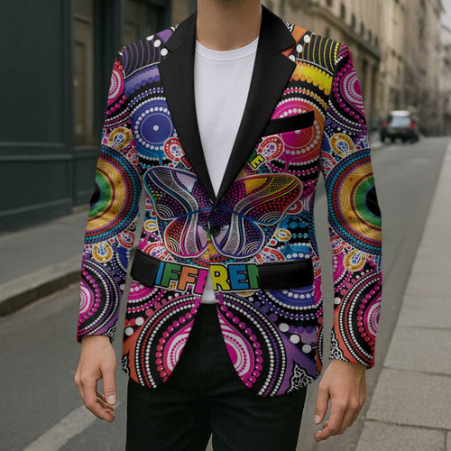 Australia Indigenous Autism Awareness Blazer Its Okay To Be Different