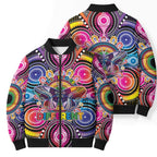 Australia Indigenous Autism Awareness Bomber Puffer Jacket Its Okay To Be Different