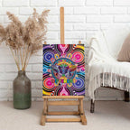 Australia Indigenous Autism Awareness Canvas Wall Art Its Okay To Be Different