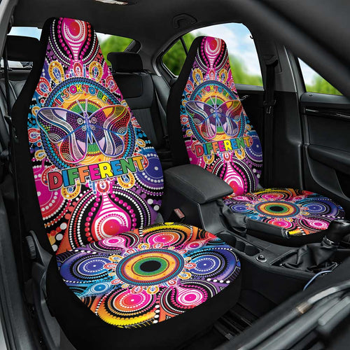 Australia Indigenous Autism Awareness Car Seat Cover Its Okay To Be Different