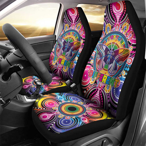 Australia Indigenous Autism Awareness Car Seat Cover Its Okay To Be Different