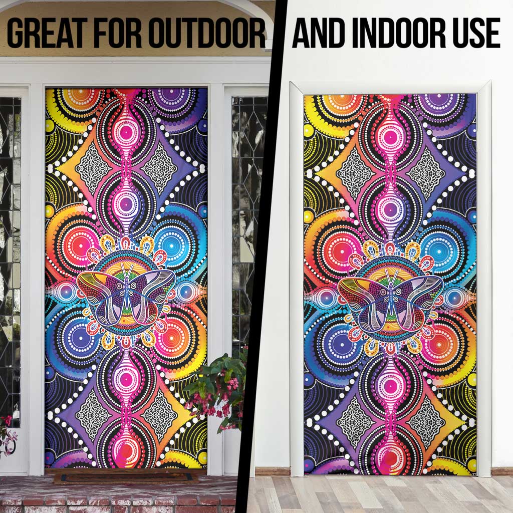 Australia Indigenous Autism Awareness Door Cover Its Okay To Be Different