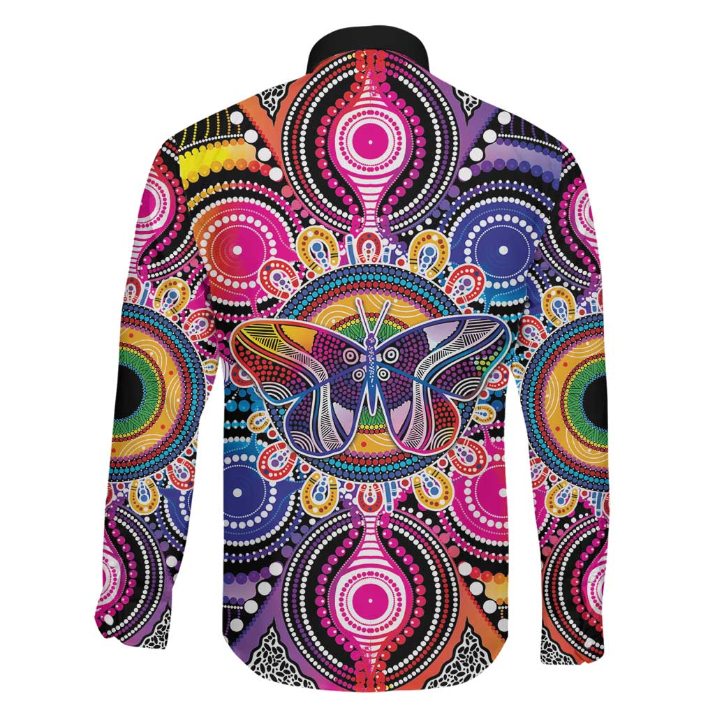 Australia Indigenous Autism Awareness Family Matching Mermaid Dress and Hawaiian Shirt Its Okay To Be Different