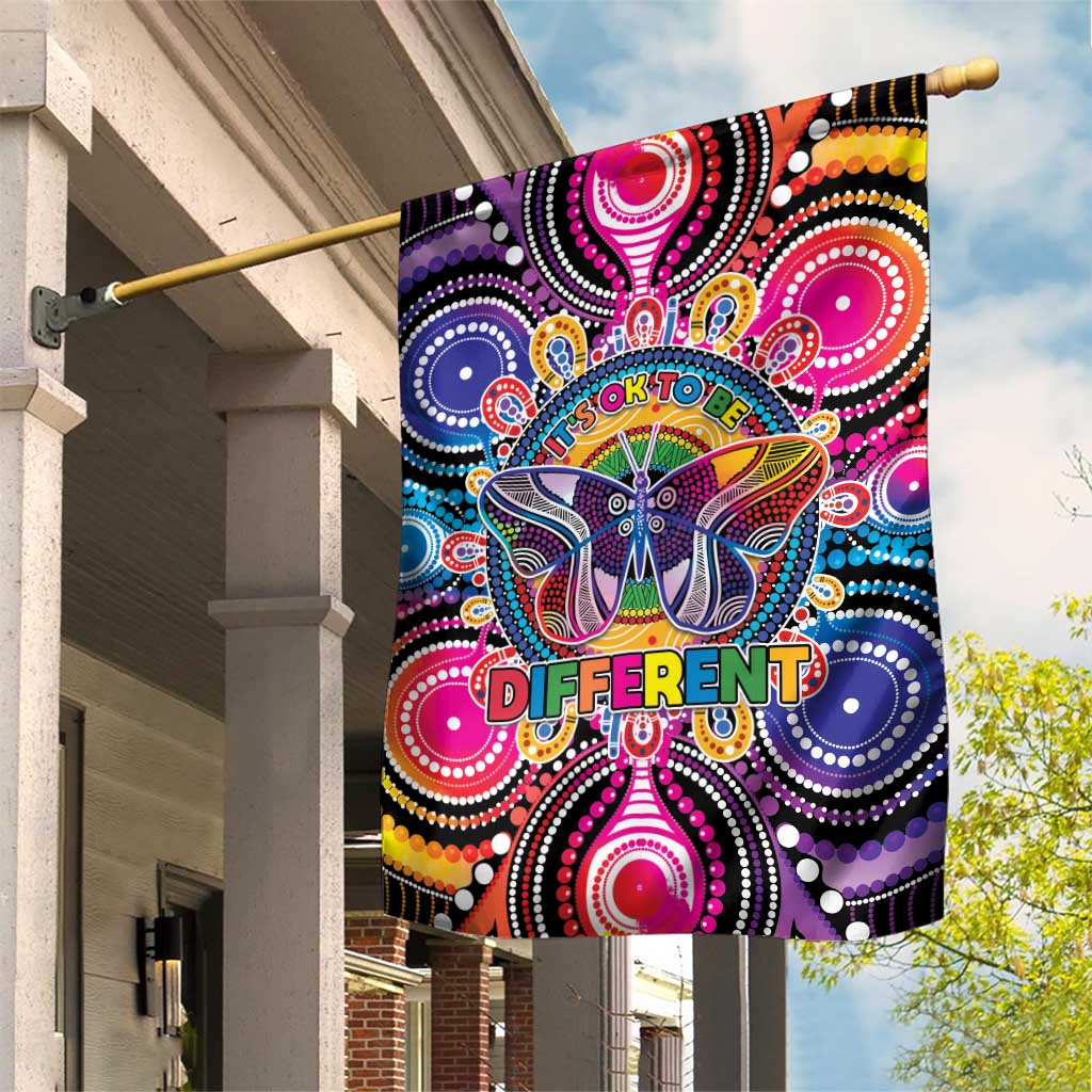 Australia Indigenous Autism Awareness Garden Flag Its Okay To Be Different