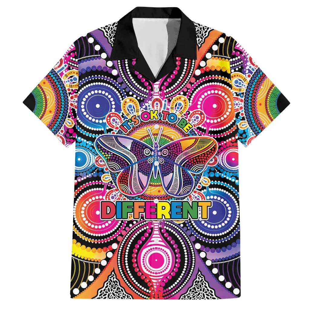Australia Indigenous Autism Awareness Hawaiian Shirt Its Okay To Be Different