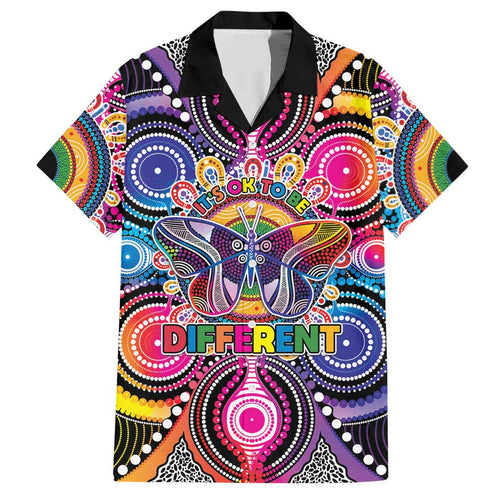 Australia Indigenous Autism Awareness Hawaiian Shirt Its Okay To Be Different