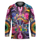 Australia Indigenous Autism Awareness Hockey Jersey Its Okay To Be Different