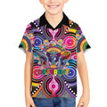 Australia Indigenous Autism Awareness Kid Hawaiian Shirt Its Okay To Be Different