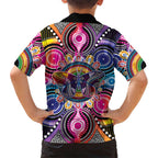 Australia Indigenous Autism Awareness Kid Hawaiian Shirt Its Okay To Be Different