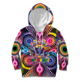 Australia Indigenous Autism Awareness Kid Hoodie Its Okay To Be Different