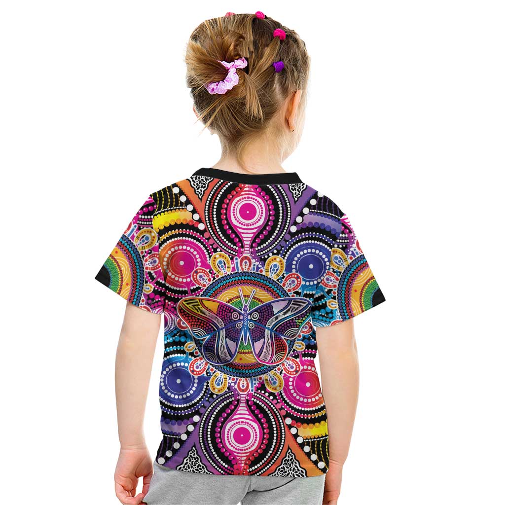 Australia Indigenous Autism Awareness Kid T Shirt Its Okay To Be Different