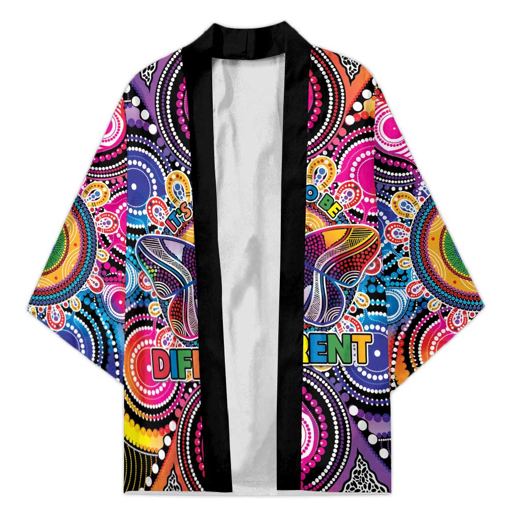 Australia Indigenous Autism Awareness Kimono Its Okay To Be Different
