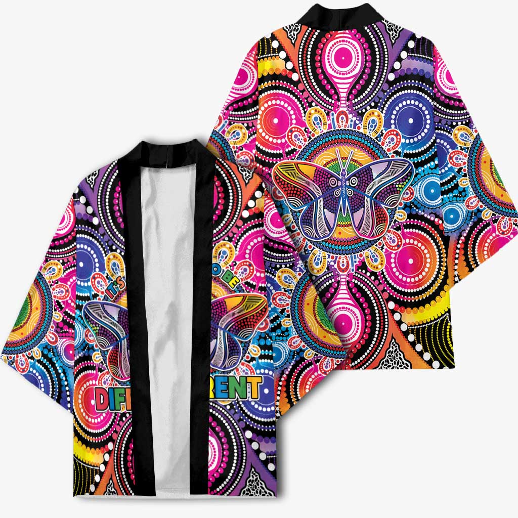Australia Indigenous Autism Awareness Kimono Its Okay To Be Different