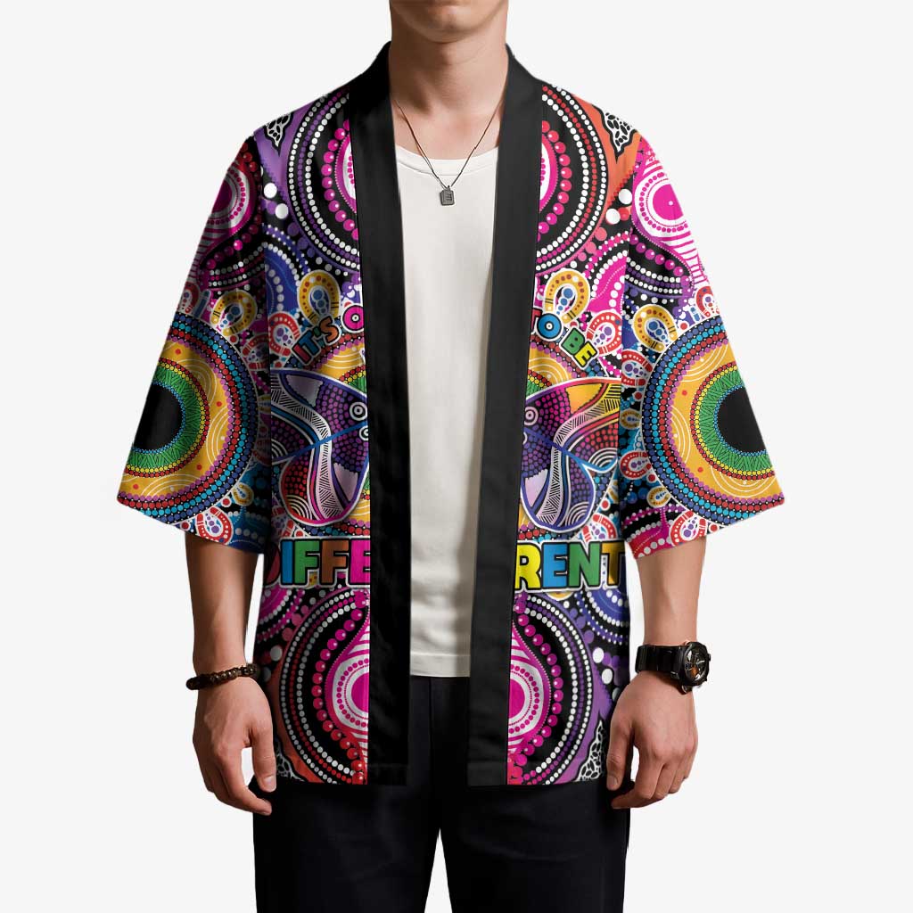 Australia Indigenous Autism Awareness Kimono Its Okay To Be Different