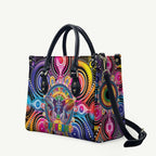 Australia Indigenous Autism Awareness Leather Bag Its Okay To Be Different
