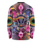 Australia Indigenous Autism Awareness Long Sleeve Shirt Its Okay To Be Different