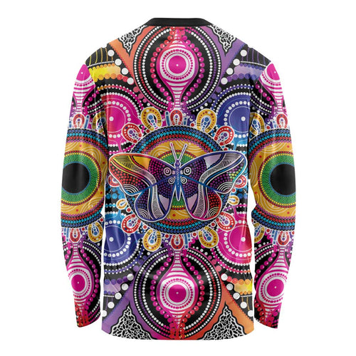 Australia Indigenous Autism Awareness Long Sleeve Shirt Its Okay To Be Different