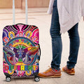 Australia Indigenous Autism Awareness Luggage Cover Its Okay To Be Different