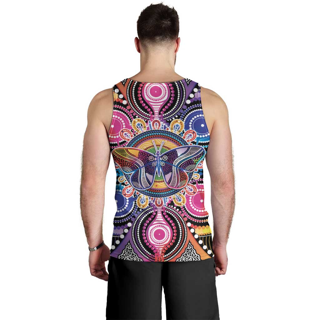 Australia Indigenous Autism Awareness Men Tank Top Its Okay To Be Different