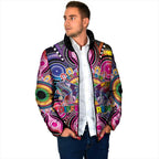 Australia Indigenous Autism Awareness Padded Jacket Its Okay To Be Different