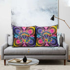 Australia Indigenous Autism Awareness Pillow Cover Its Okay To Be Different