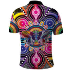 Australia Indigenous Autism Awareness Polo Shirt Its Okay To Be Different