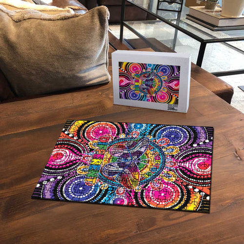 Australia Indigenous Autism Awareness Puzzle Its Okay To Be Different