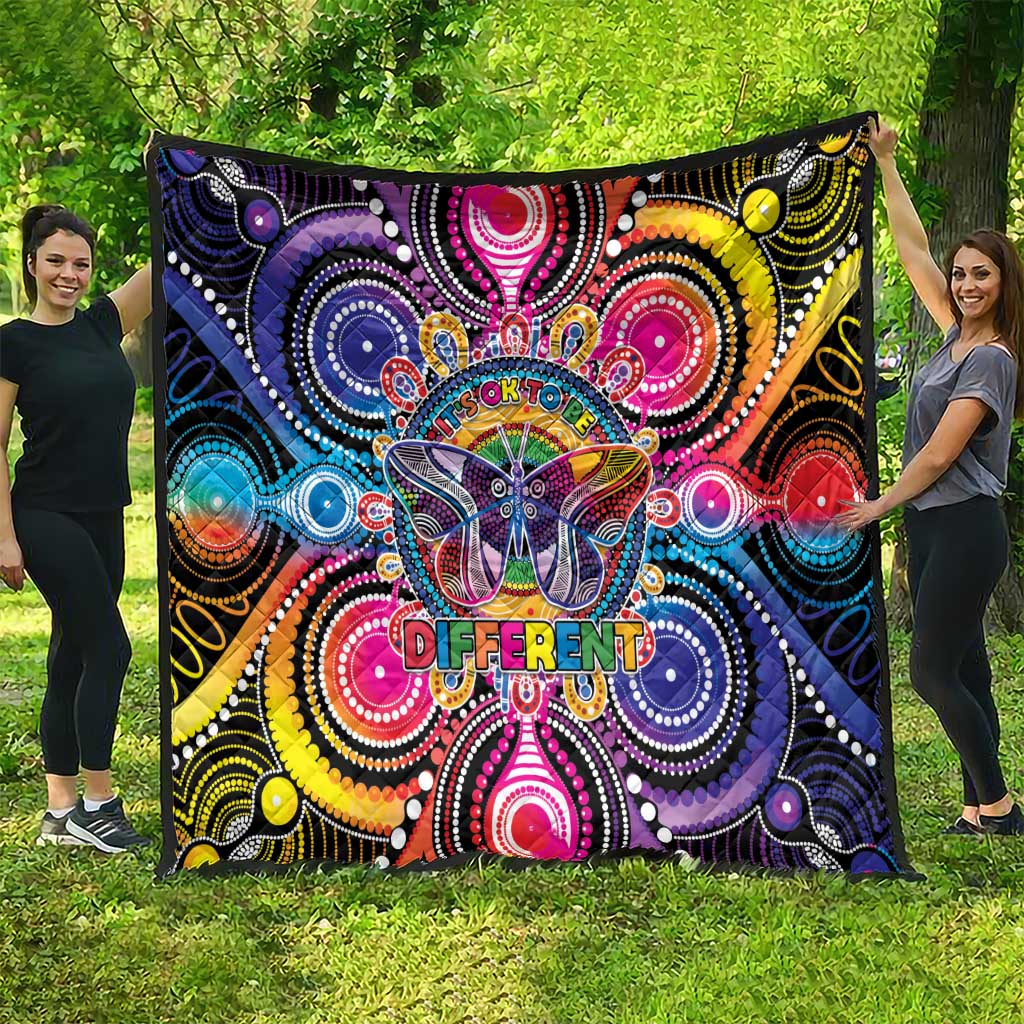 Australia Indigenous Autism Awareness Quilt Its Okay To Be Different