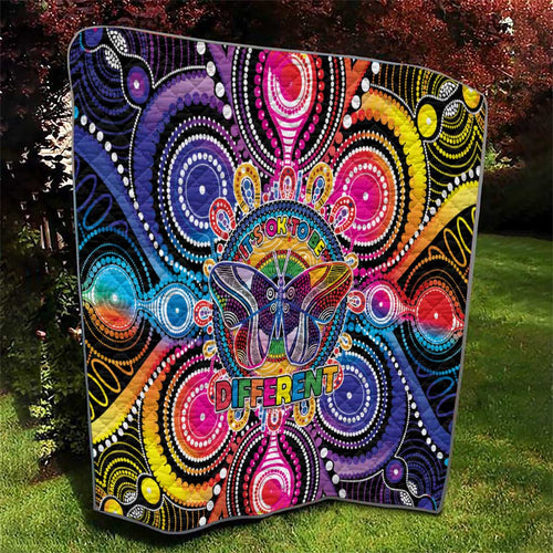 Australia Indigenous Autism Awareness Quilt Its Okay To Be Different