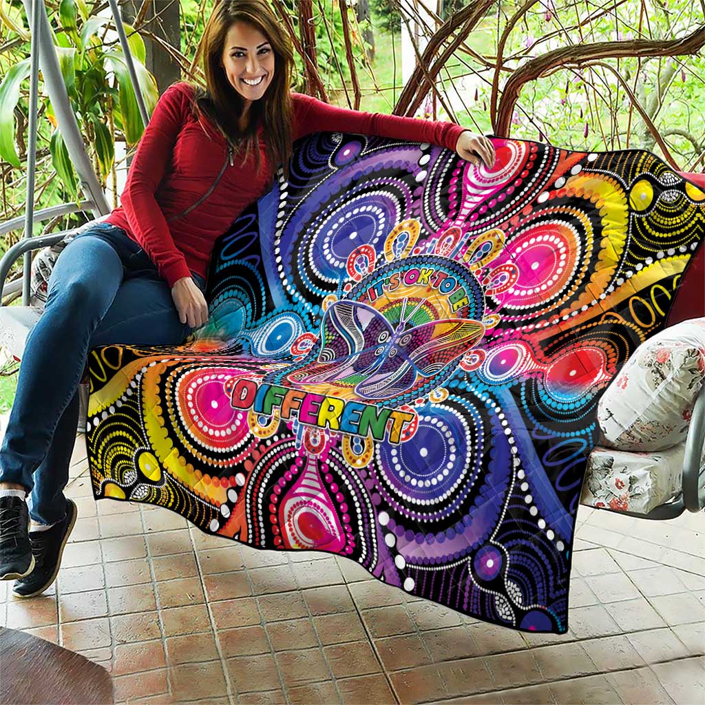 Australia Indigenous Autism Awareness Quilt Its Okay To Be Different