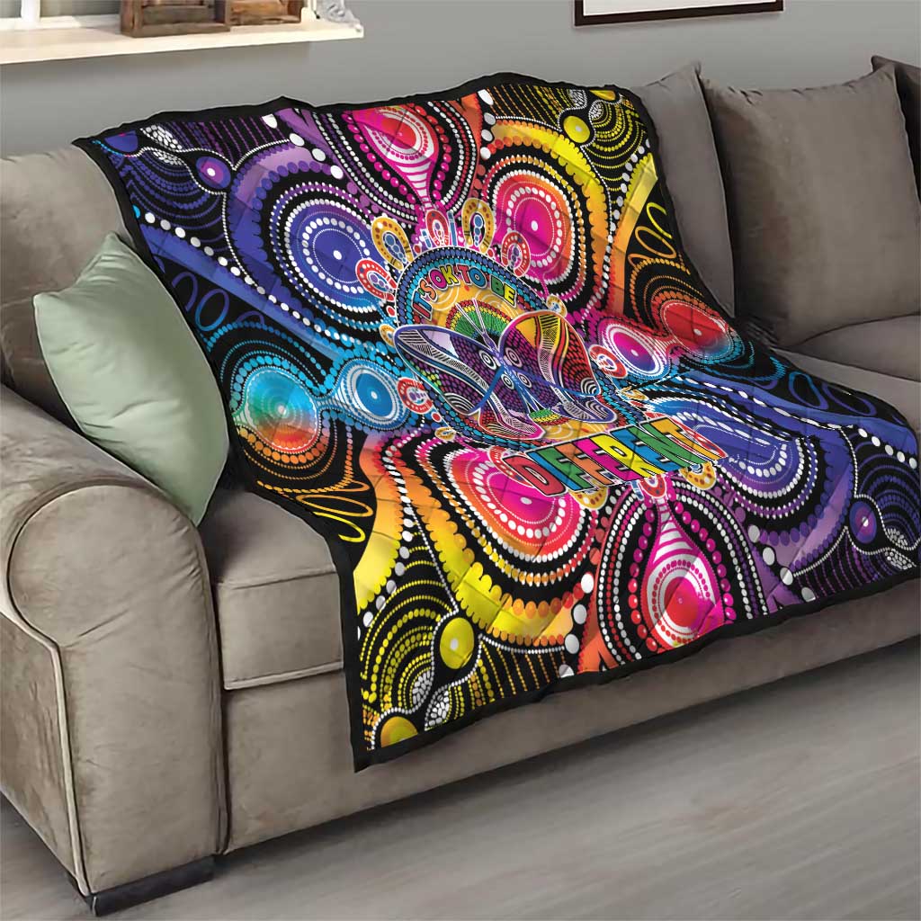 Australia Indigenous Autism Awareness Quilt Its Okay To Be Different