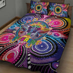 Australia Indigenous Autism Awareness Quilt Bed Set Its Okay To Be Different