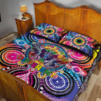 Australia Indigenous Autism Awareness Quilt Bed Set Its Okay To Be Different