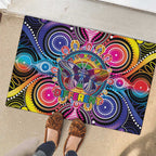 Australia Indigenous Autism Awareness Rubber Doormat Its Okay To Be Different