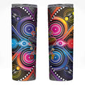 Australia Indigenous Autism Awareness Skinny Tumbler Its Okay To Be Different