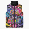 Australia Indigenous Autism Awareness Sleeveless Puffer Jacket Its Okay To Be Different