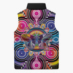 Australia Indigenous Autism Awareness Sleeveless Puffer Jacket Its Okay To Be Different