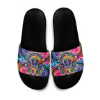 Australia Indigenous Autism Awareness Slide Sandals Its Okay To Be Different