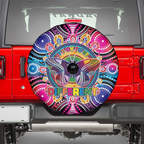Australia Indigenous Autism Awareness Spare Tire Cover Its Okay To Be Different