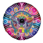 Australia Indigenous Autism Awareness Spare Tire Cover Its Okay To Be Different