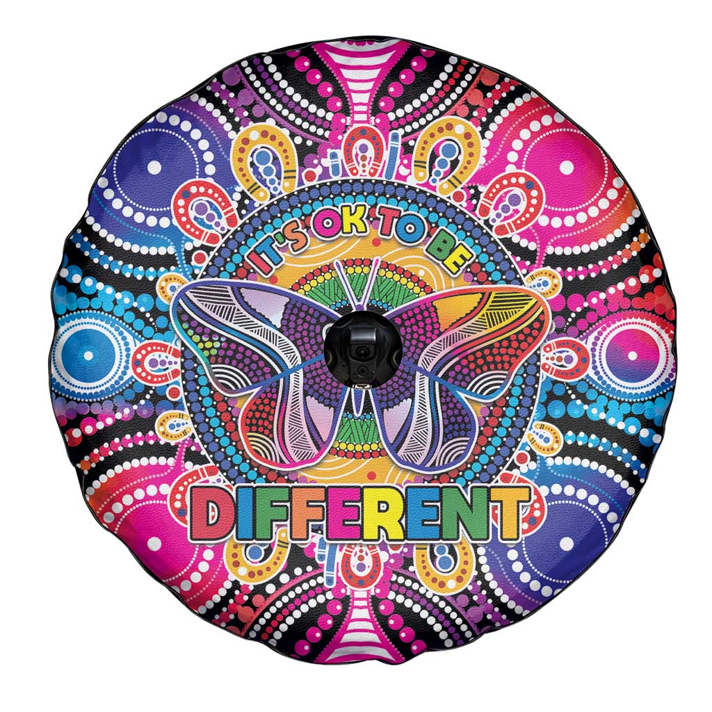 Australia Indigenous Autism Awareness Spare Tire Cover Its Okay To Be Different