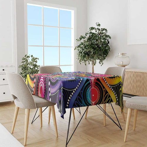 Australia Indigenous Autism Awareness Tablecloth Its Okay To Be Different
