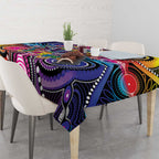 Australia Indigenous Autism Awareness Tablecloth Its Okay To Be Different