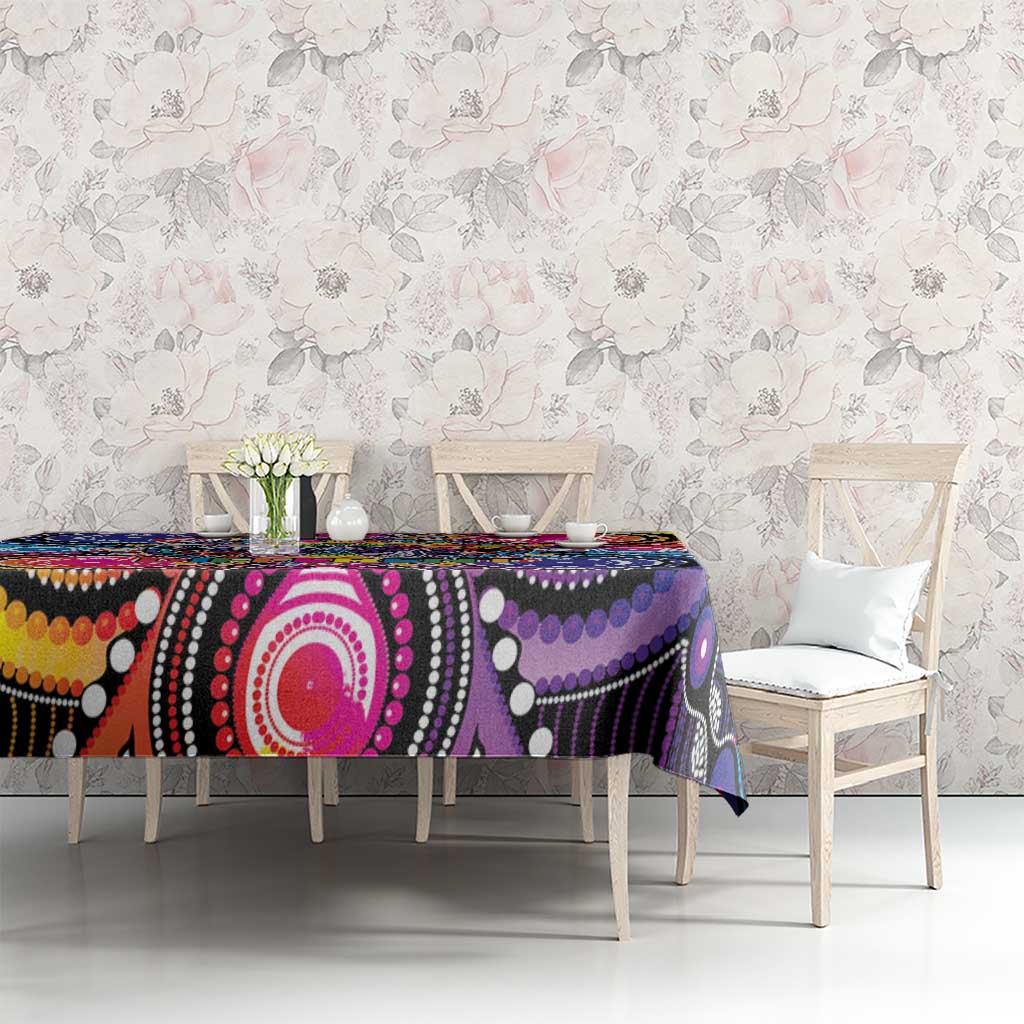 Australia Indigenous Autism Awareness Tablecloth Its Okay To Be Different