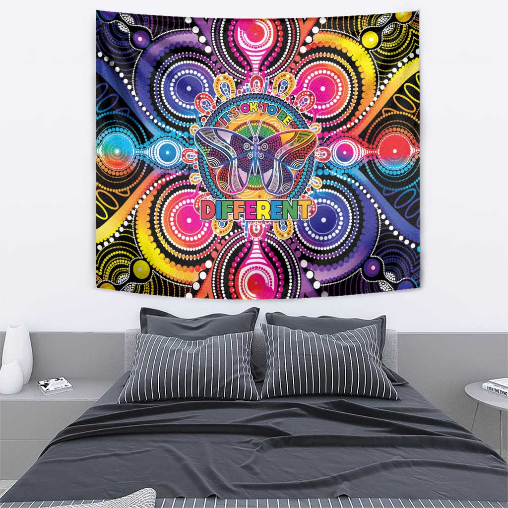 Australia Indigenous Autism Awareness Tapestry Its Okay To Be Different