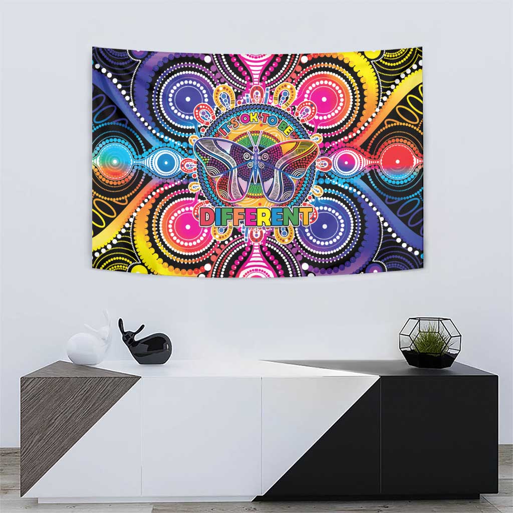 Australia Indigenous Autism Awareness Tapestry Its Okay To Be Different