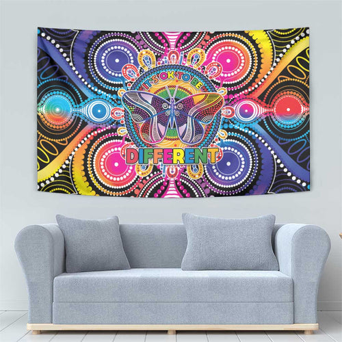 Australia Indigenous Autism Awareness Tapestry Its Okay To Be Different
