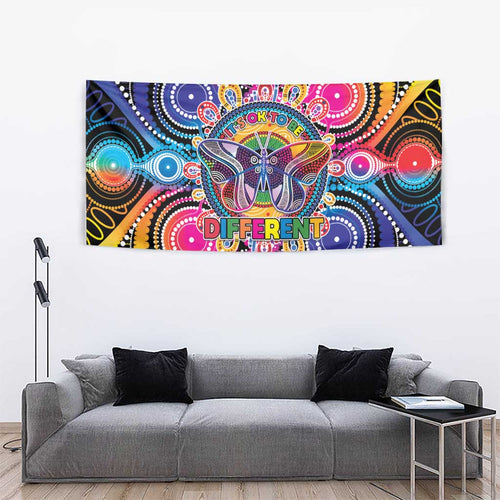 Australia Indigenous Autism Awareness Tapestry Its Okay To Be Different